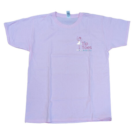 tip-toes-dance-academy-baby-pink-tshirt-front